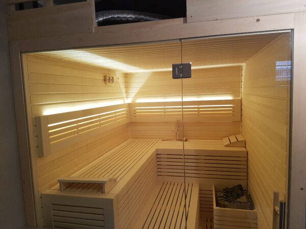 moderní finská sauna